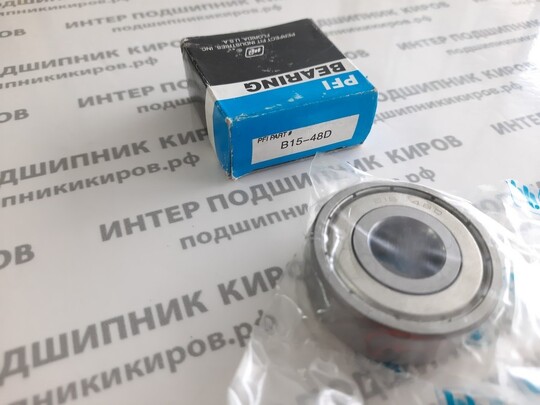 B15-48D PFI Подшипник шариковый (15*42*15)